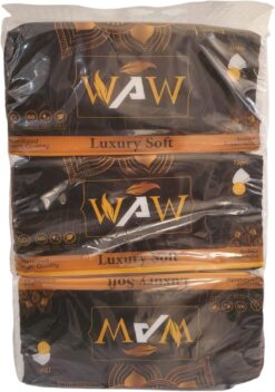 WaW Ansiktsservetter 150 gr- 3ply (3*6)