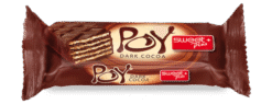 Wafer Poy Mörk Chokladkakor 45g x12 - Bild 2