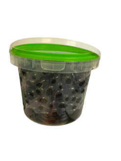 Alternative view of Svarta oliver i hink 1000 g