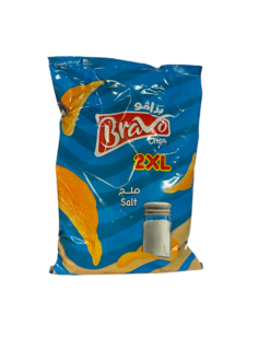 Bravo Chips 115g Saltsmak